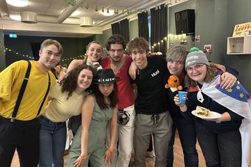 Sara Barta and her friends