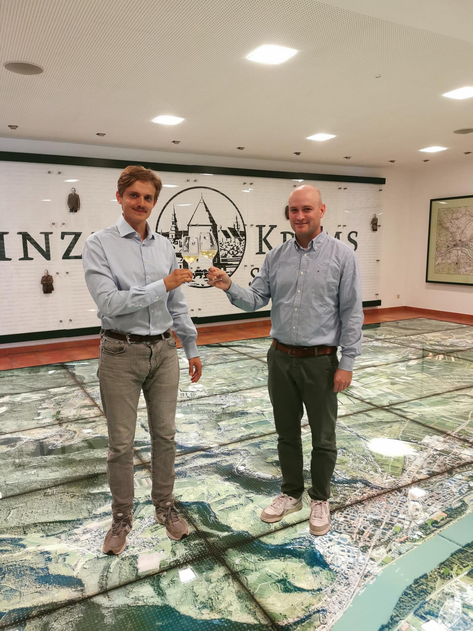 Tobias Frings und Thomas Brunner