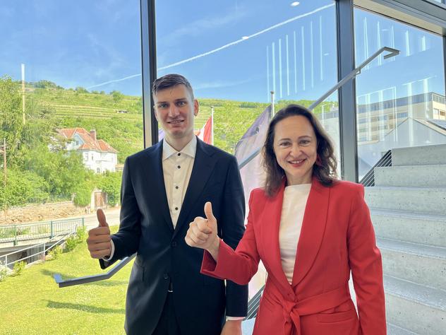 Daniel Dicker und Doris Berger-Grabner