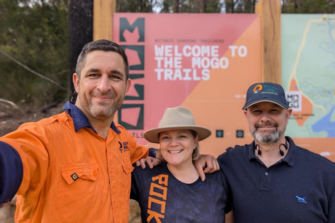 Portrait of Juliane Wisata, Martin Wisata and Joe Mullan