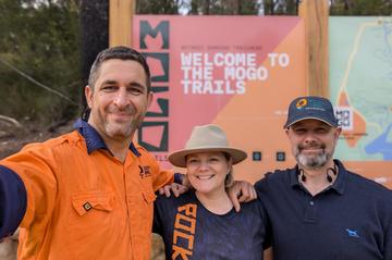 Portrait of Juliane Wisata, Martin Wisata and Joe Mullan