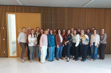 Gruppe bei der Praxiskonferenz