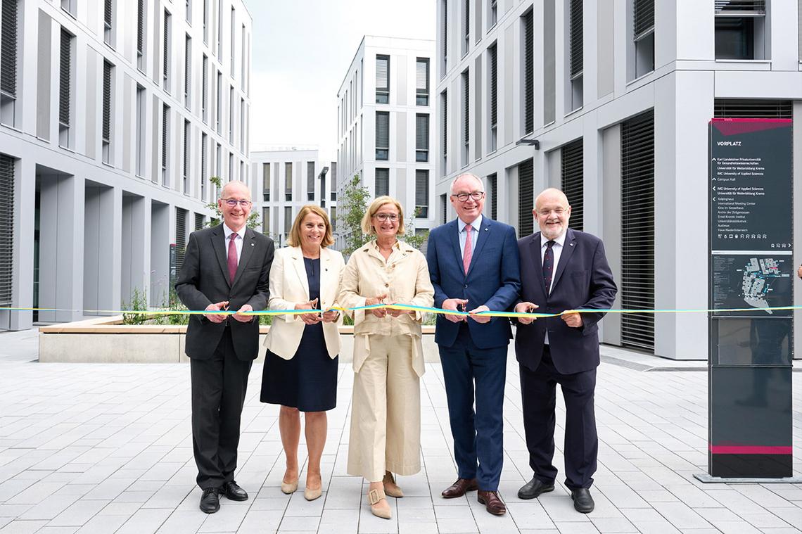 Eröffnung Erweiterung beim Campus Krems