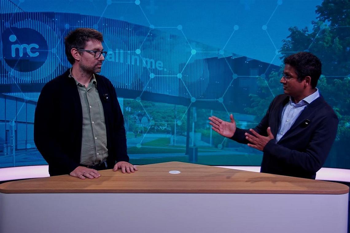 Rubén Ruiz Torrubiano and Deepak Dhungana