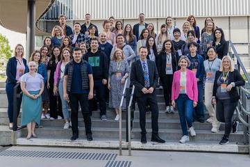 Group of participants in the Staff Week
