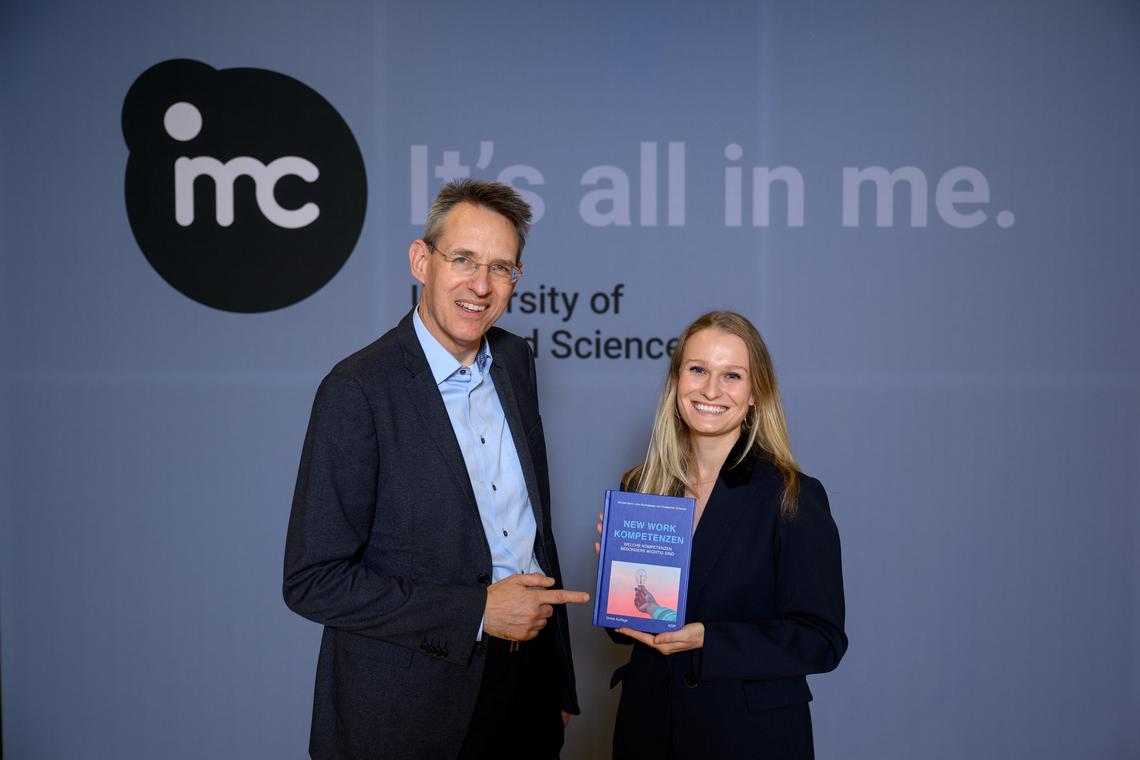 Prof. Michael Bartz und Lena Bodingbauer