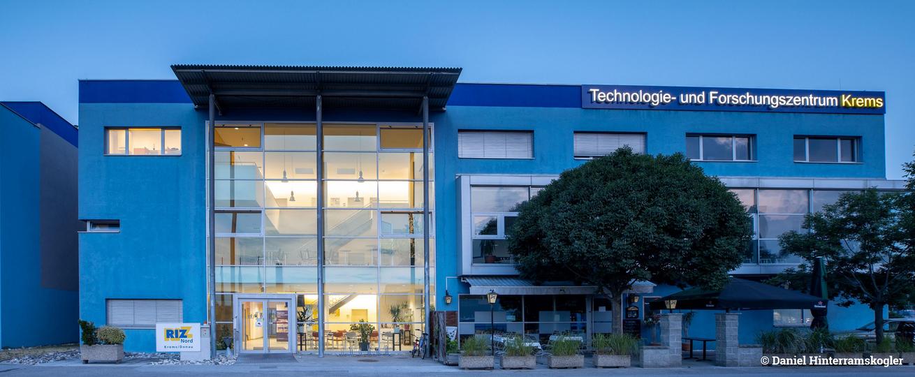 Gebäude des Institutes Krems Bioanalytics