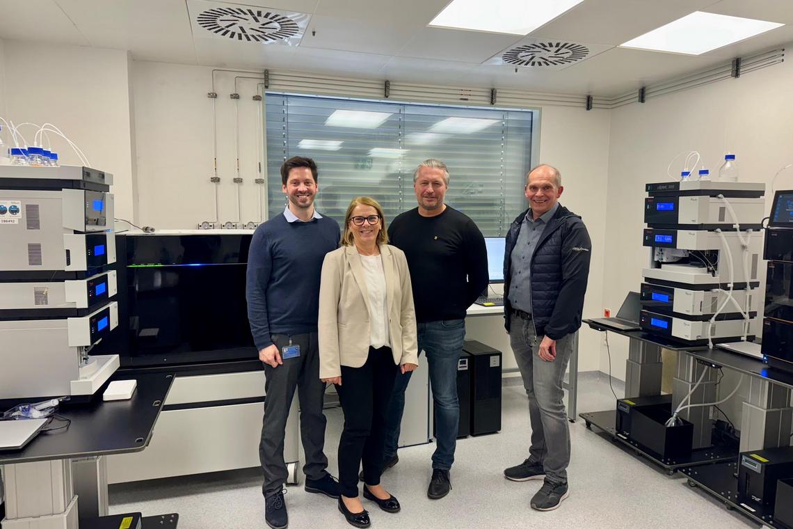 Besuch am Institut Krems Bioanalytik