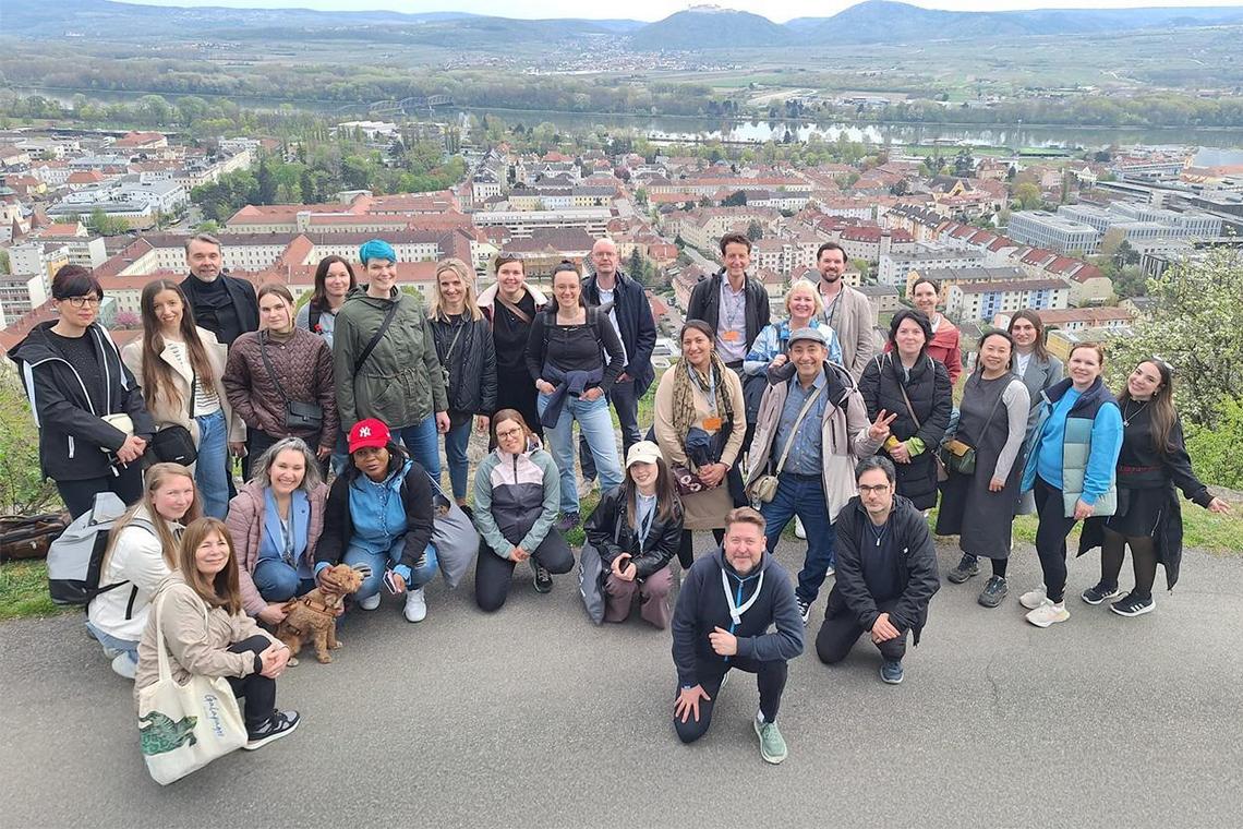 Group at Staff Week and the Teaching Days