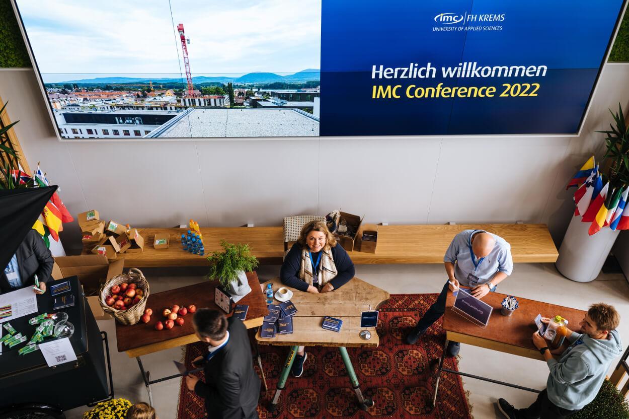 Marketing-Station mit Tina