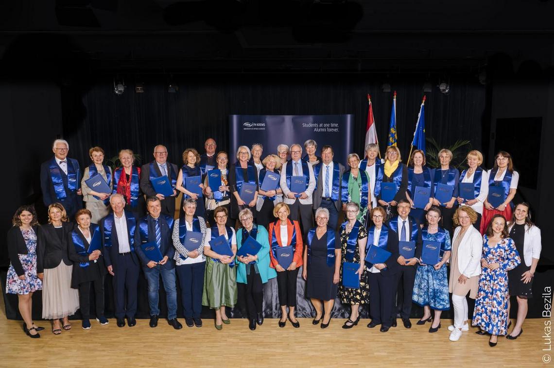 Sponsion der SeniorInnenUNI 2020-2023