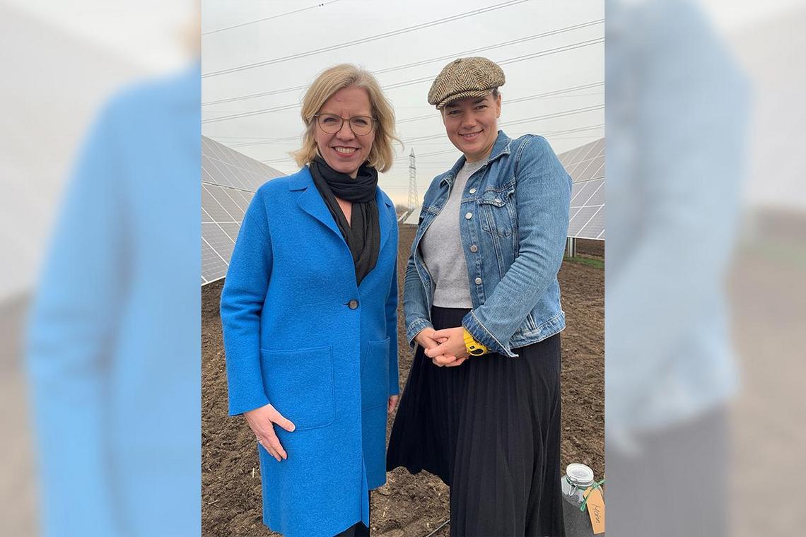 Leonore Gewessler and Elisabeth Reinthaler