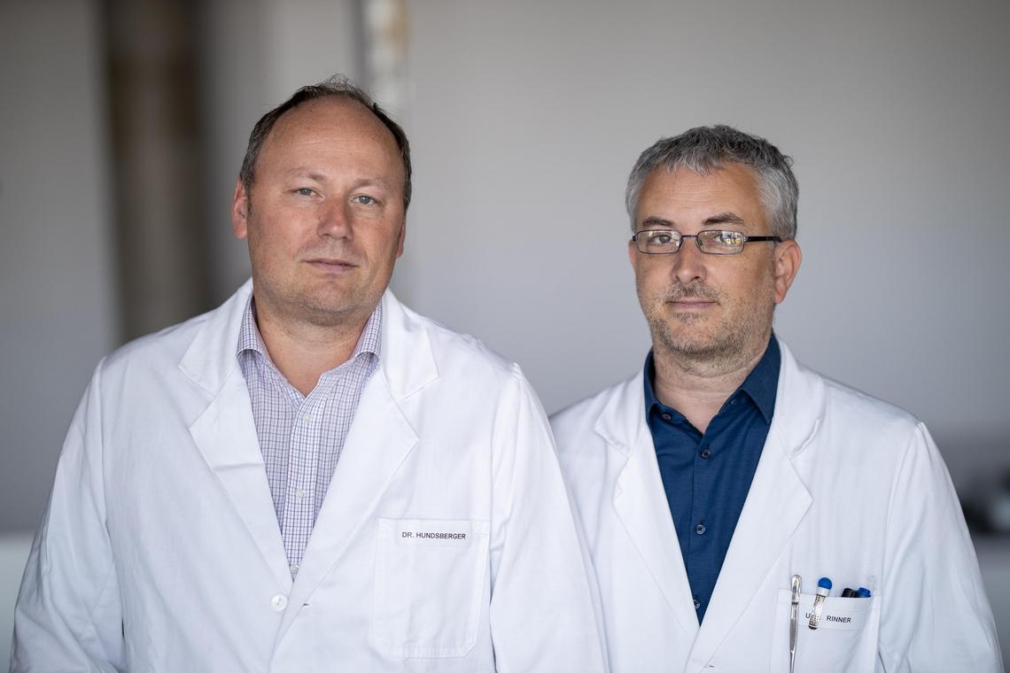 Harald Hundsberger und Uwe Rinner