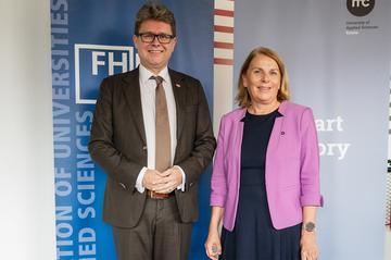 Martin Polaschek und Ulrike Prommer