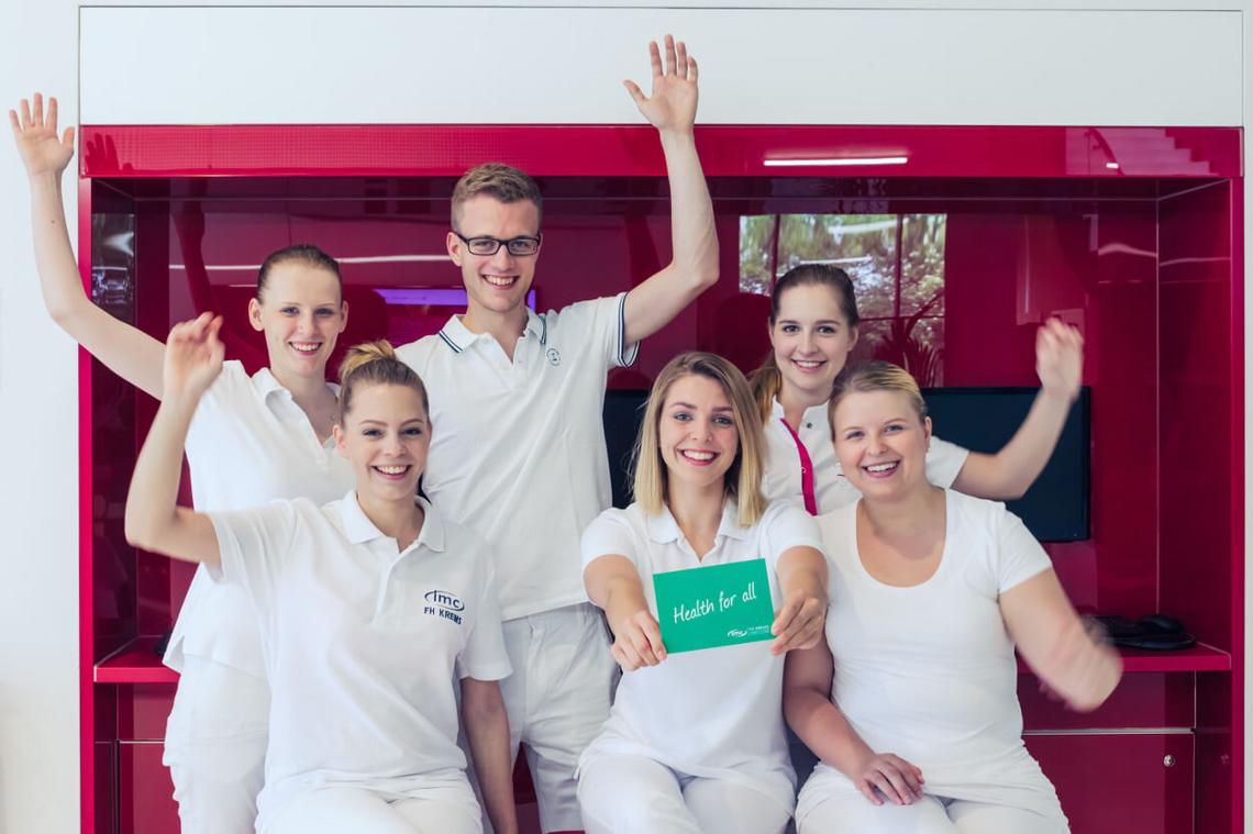 Gruppe von Studierenden