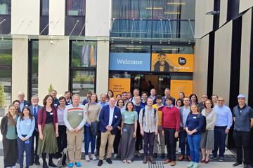 Gruppe beim Life Science Meeting 2025