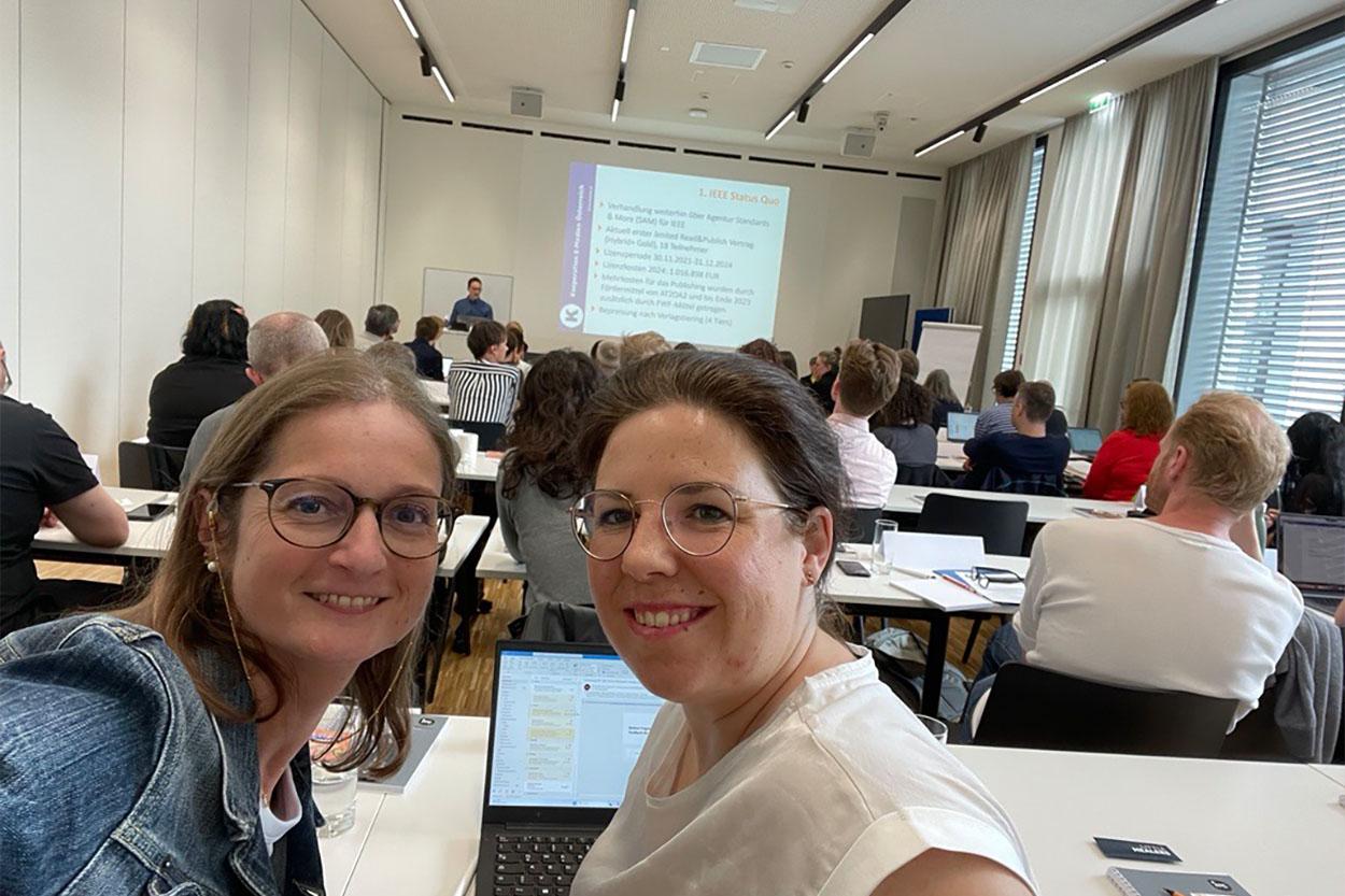 Birgit Zauner und Bettina Fragner