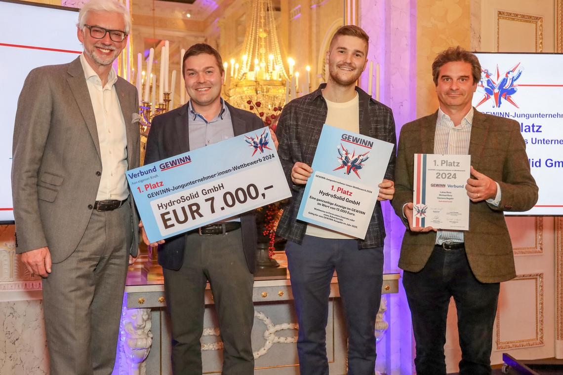 Lukas Renz und sein Team