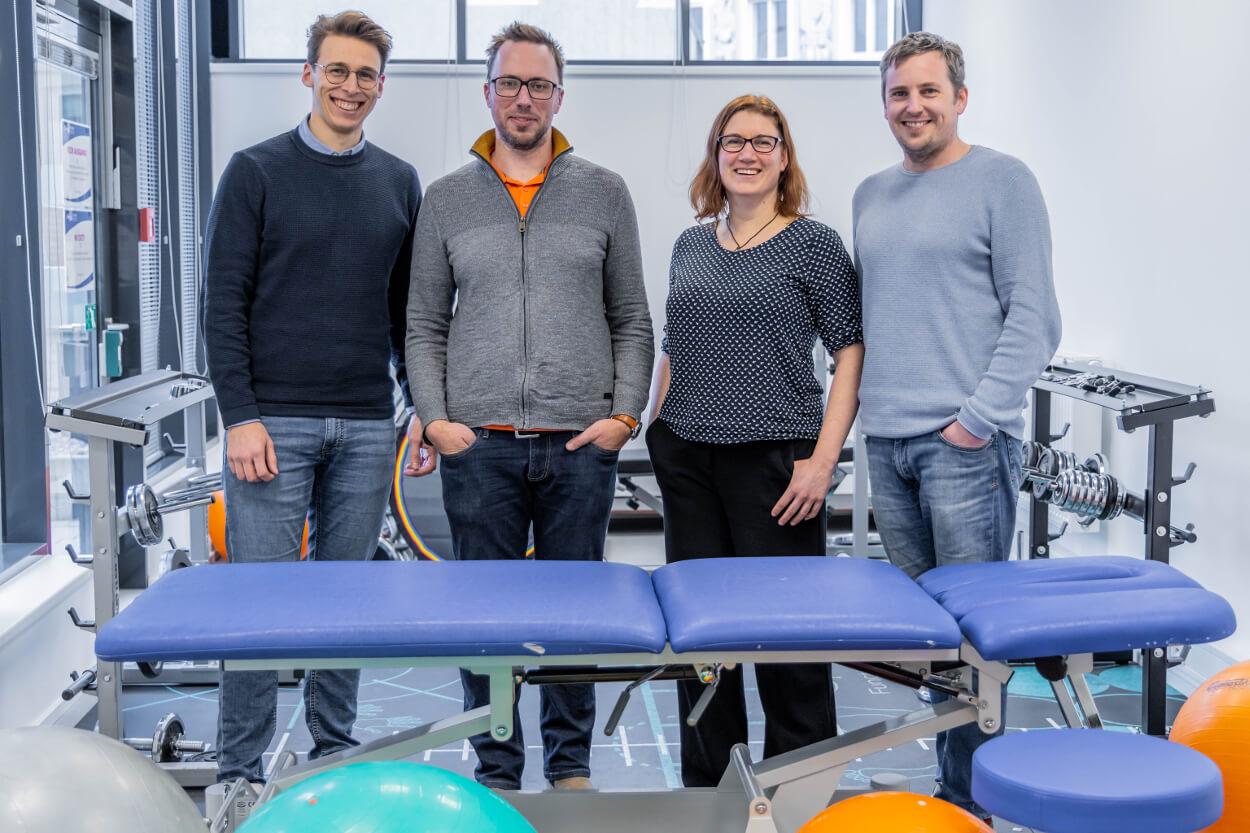 Simon Gasselich, Christian Keip, Jessie Janssen und Reinhard Beikircher