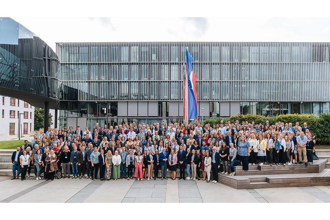Das Team bei der IMC Conference