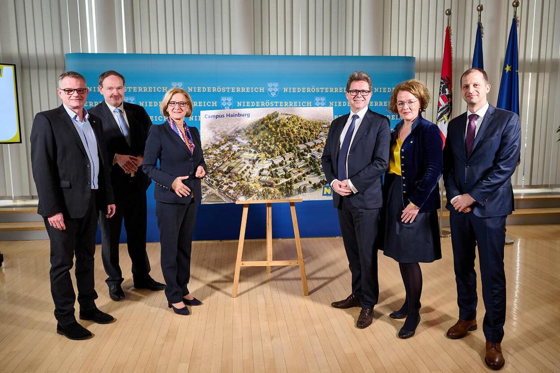 Pressekonferenz Biotechnologie in Hainburg an der Donau