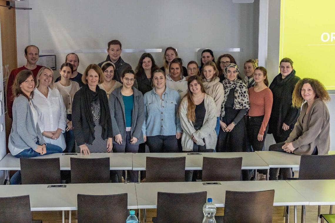 GuK-Studierende und Nina Schafferer