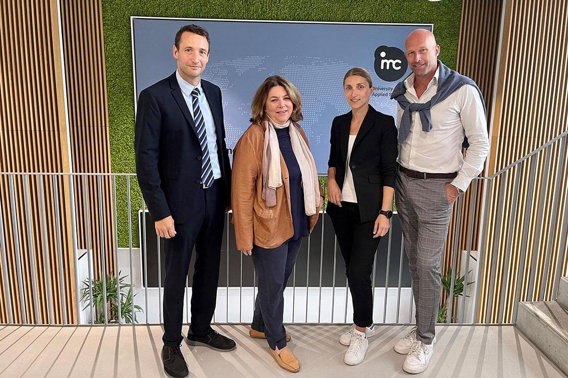 Udo Brändle, Tina Weiss, Petra Lang und Nik Berger