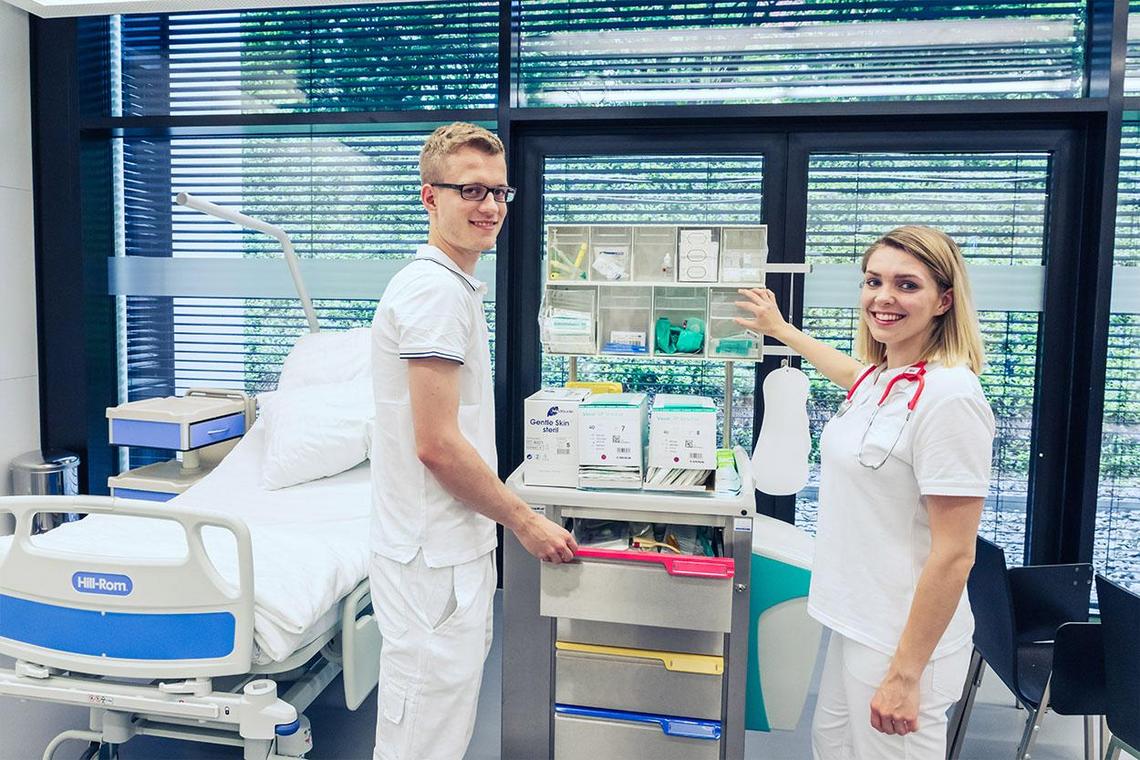 Studierende Gesundheits- und Krankenpflege