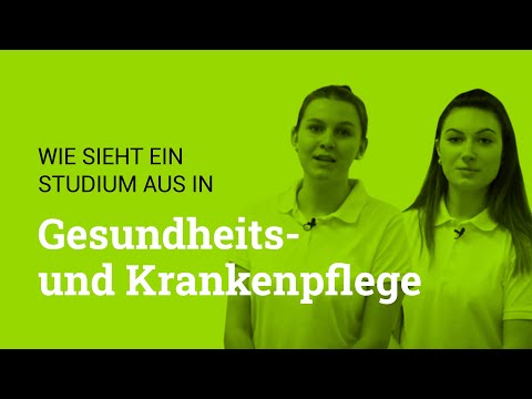 Wie sieht ein Studium in Gesundheits- und Krankenpflege aus?