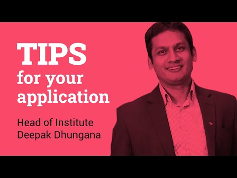 Tips for your application: IMC Krems I Informatics