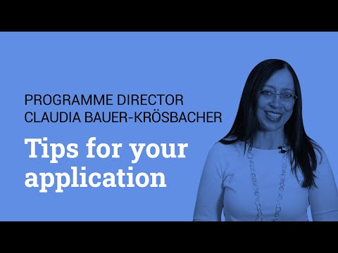 Tips for your application: IMC Krems by Claudia Bauer-Krösbacher  | Tourism and Leisure Management
