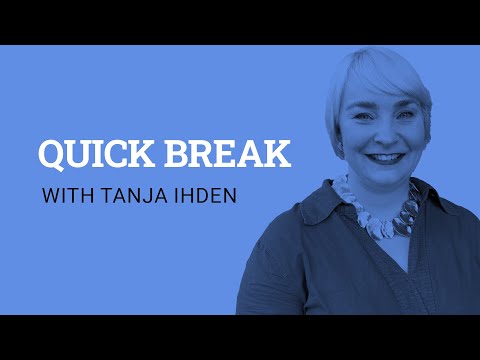 Quick break with Tanja Ihden: A behind-the-scenes look at the StartUp Management degree programme