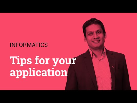 Tips for your application: IMC Krems | Informatics