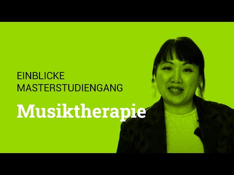 Einblicke in | Masterstudiengang: Musiktherapie