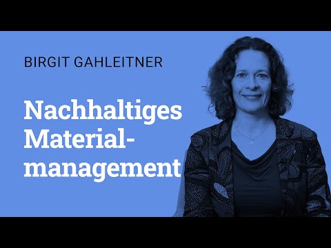 Nachhaltiges Materialmanagement