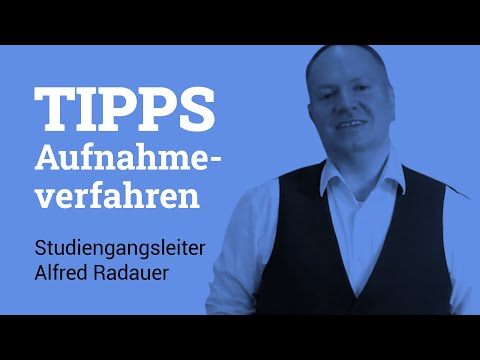 IMC Krems Bewerbung: Tipps vom Studiengangsleiter Dr. Alfred Radauer I Management