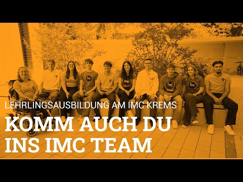Lehrlingsausbildung am IMC Krems